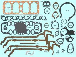Engine Rebuilding Set - w/copper head Gasket
