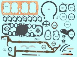 Engine Rebuilding Set - w/Copper Head Gasket