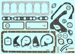 Engine Rebuilding Set - w/Copper Head Gasket